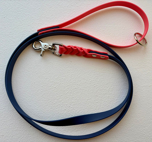 Braided BioThane leash