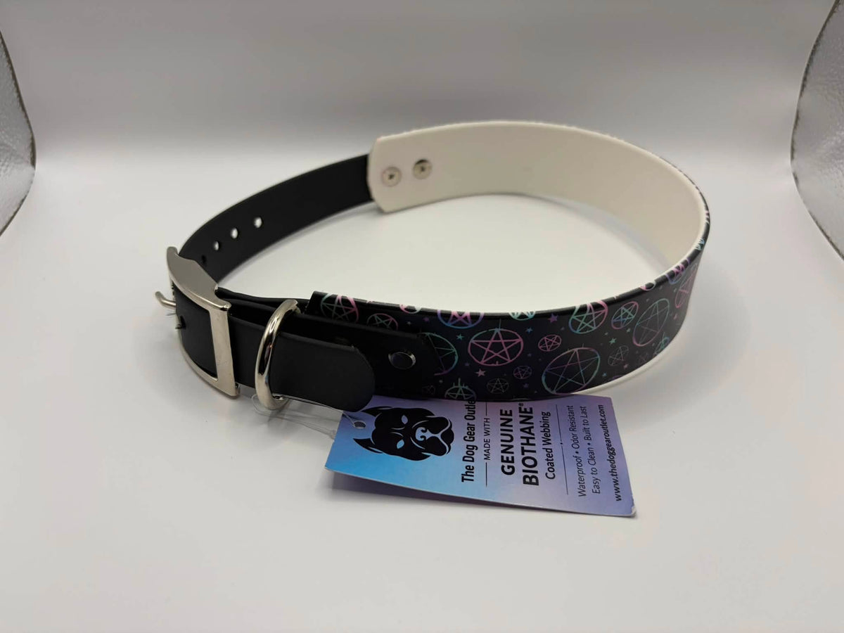 1.5" UV printed tapered collar