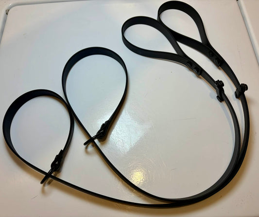 Slip leash with stopper