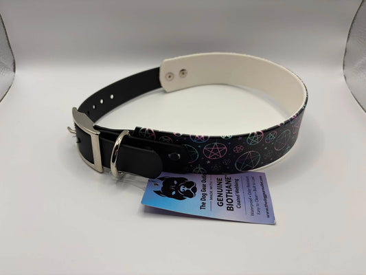 1.5" UV printed tapered collar